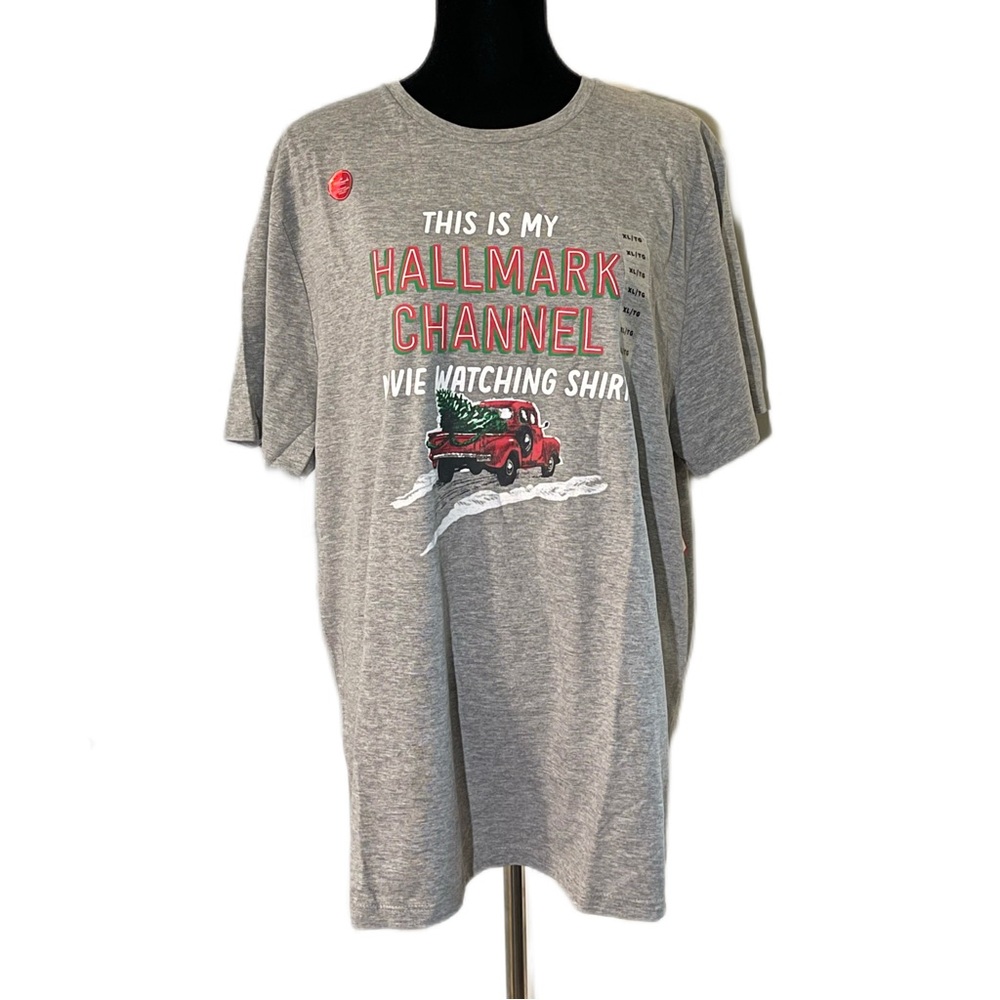 ✨🆕🎄🛷THIS IS MY HALLMARK CHANNEL MOVIE WATCHING SHIRT🛷🎄